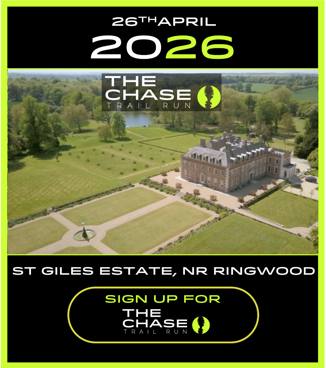 2 mile short distance race trail run Dorset Cranborne Chase Wimbore St Giles April 